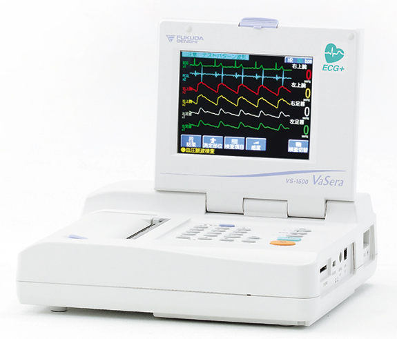血圧脈波検査装置　CAVI・ABI検査（血管年齢測定）